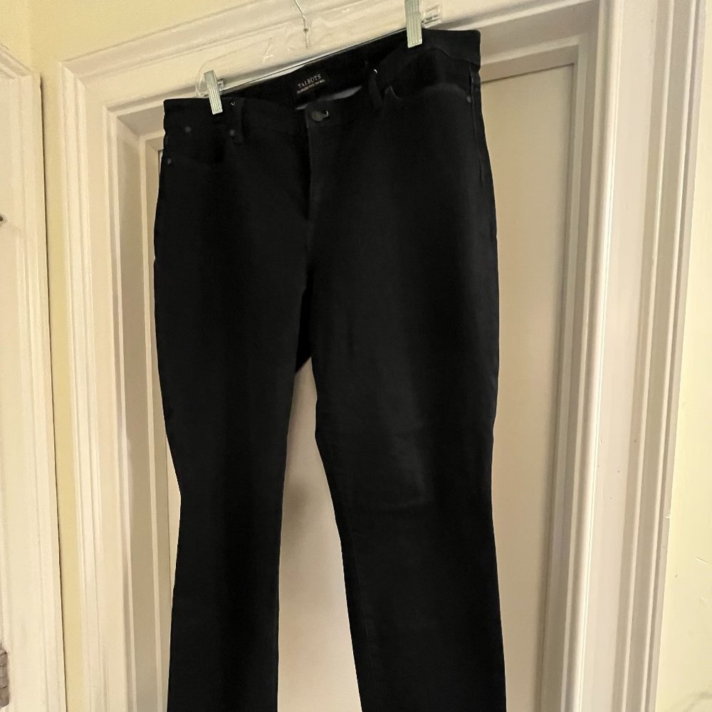 Talbots Flawless Five Pocket Jeans, size 16 slim ankle.